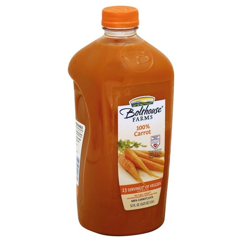 Bolthouse Farms 100% Carrot Juice (52 fl oz) from Smart & Final - Instacart