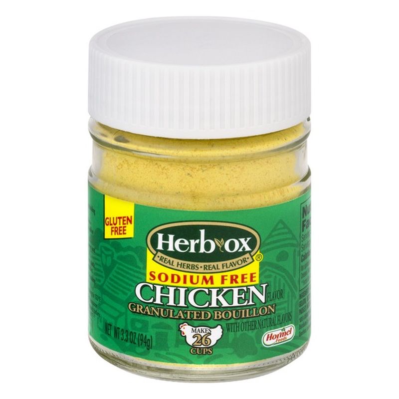 HerbOx Sodium Free Chicken Flavor Granulated Bouillon (94 g) Instacart