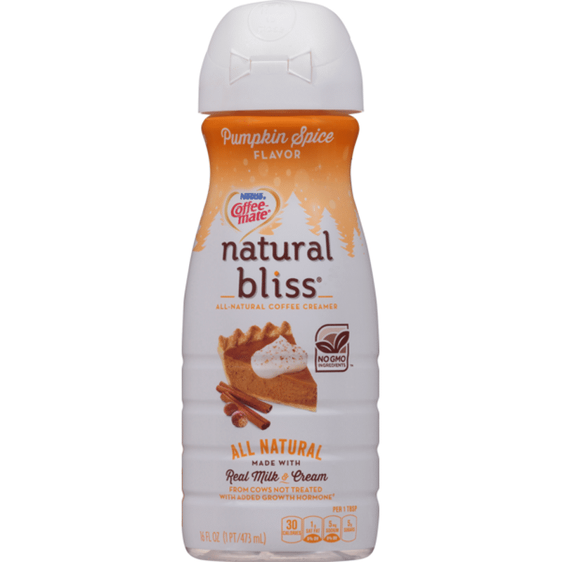 Nestlé Coffee Mate Pumpkin Spice All-Natural Liquid Coffee Creamer (16 ...