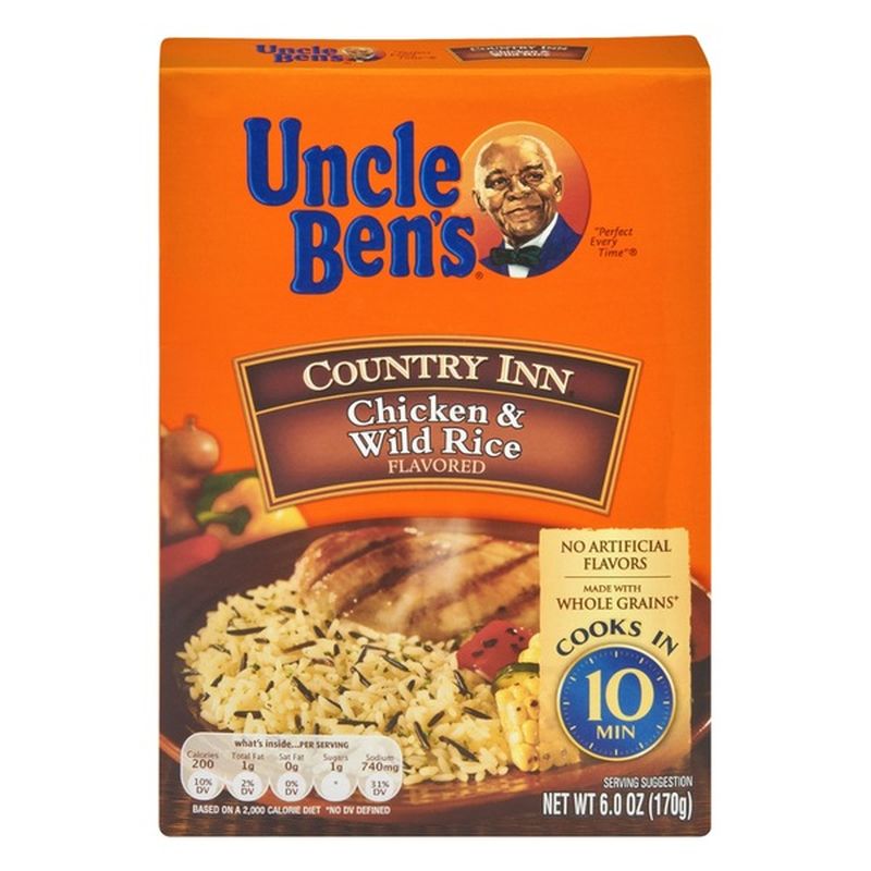 Uncle Ben's Country Inn Chicken and Wild Rice (6 oz) Instacart