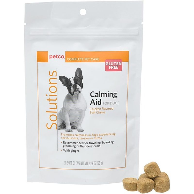 calming treats for dogs petco