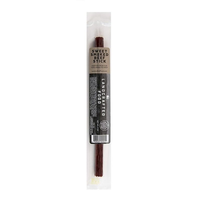Landcrafted 100% Sweet Smoked Grass Fed Beef Stick