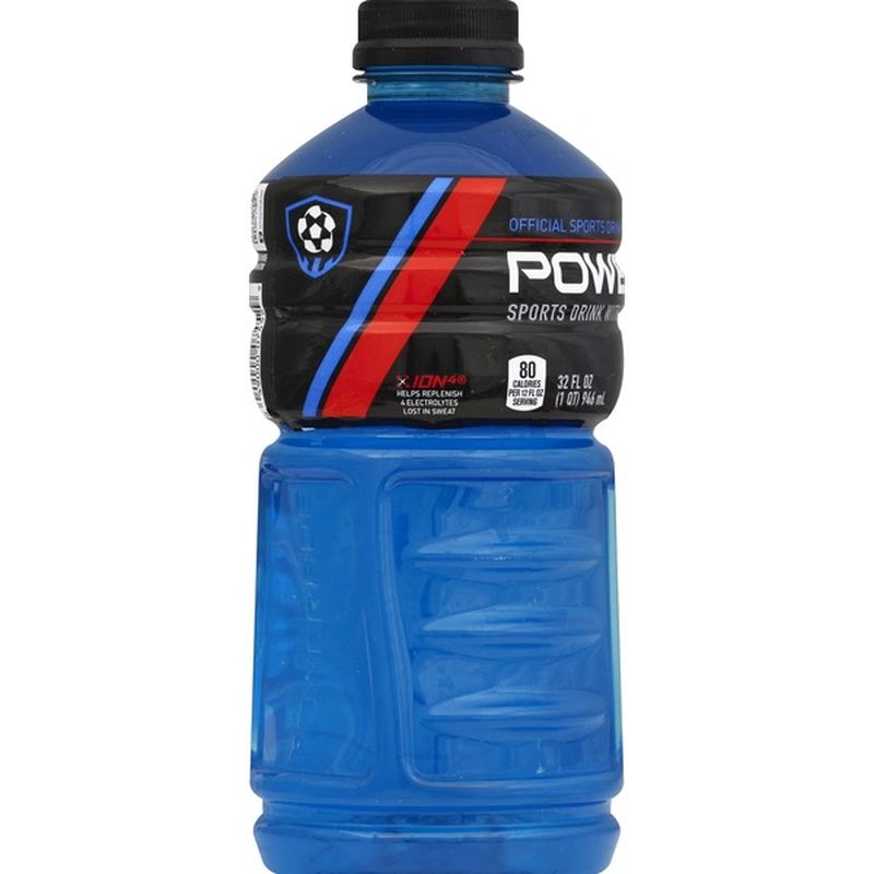 Powerade Sports Drink, Blue Raspberry Cherry (32 oz) Instacart