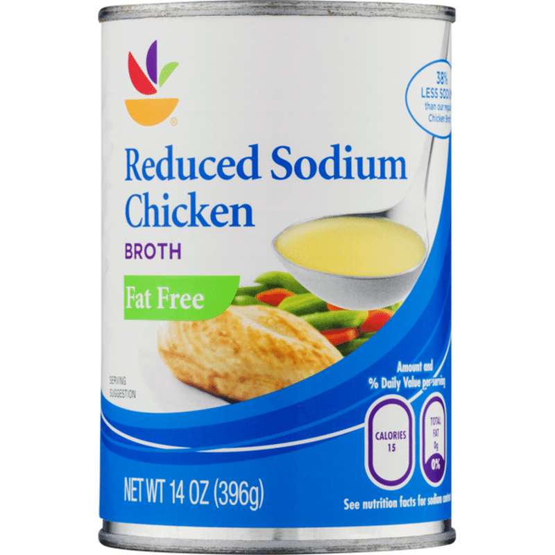 SB Chicken Broth, Reduced Sodium (14.5 oz) Instacart