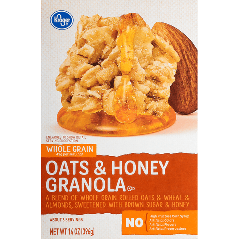 Kroger Granola Oats Honey 14 Oz Instacart