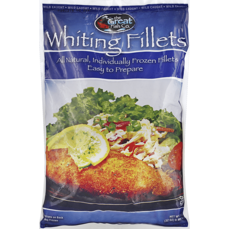 Great Fish Whiting Fillets, Wild Caught (32 oz) Instacart
