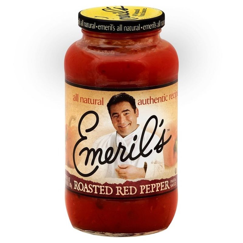 Emeril S Roasted Red Pepper Pasta Sauce 25 Oz Instacart