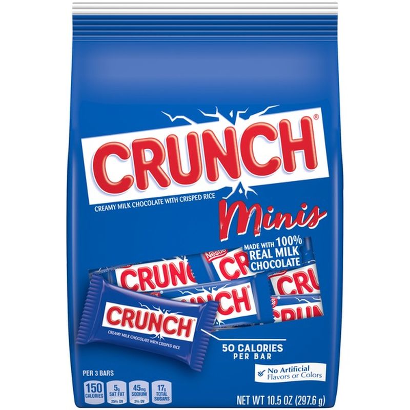 Nestle Crunch Minis CRUNCH Minis Candy Bars (10.5 oz) Instacart