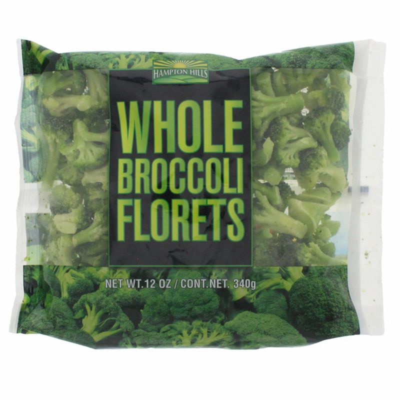 Hampton Hills Organic WHOLE BROCCOLI FLORETS