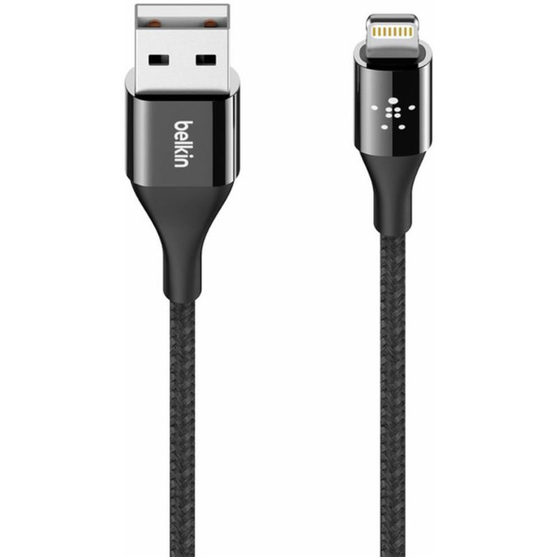 Belkin 4' Black Mixit DuraTek Lightning to USB Type-A Charging Cable