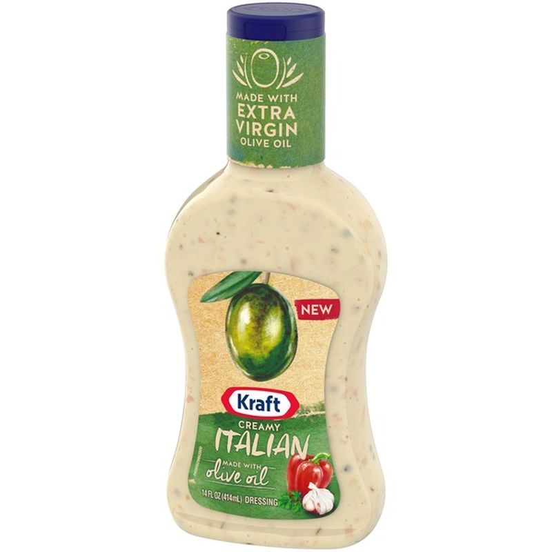 Kraft Creamy Italian with Olive Oil Dressing (14 fl oz) Instacart