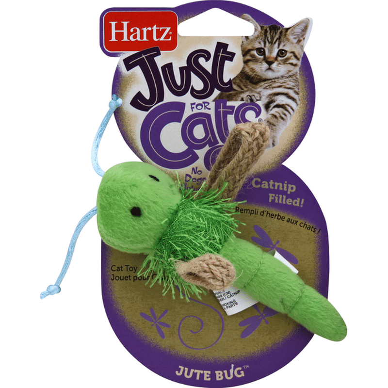 Hartz Cat Toy, Jute Bug (1 each) - Instacart