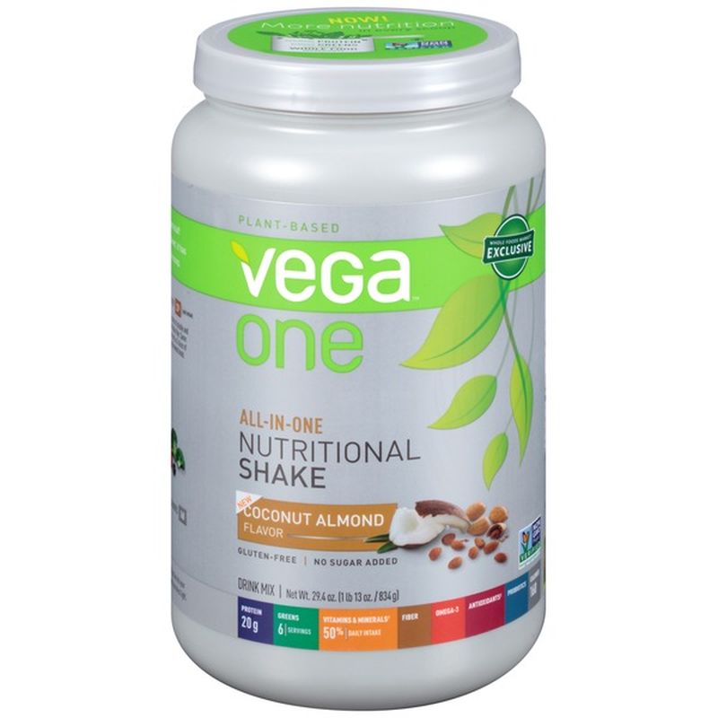 Our nutritionist researched the best protein powders at walmart to help you choose the right one. vega one coconut almond all in one