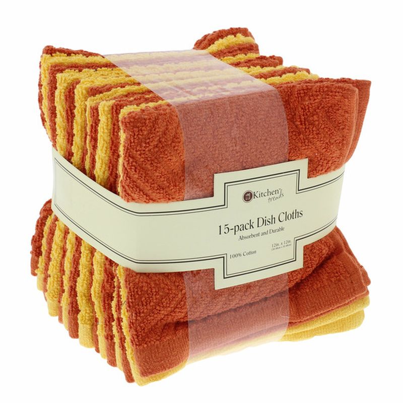 Kitchen Trends Dishcloths Assorted Colors