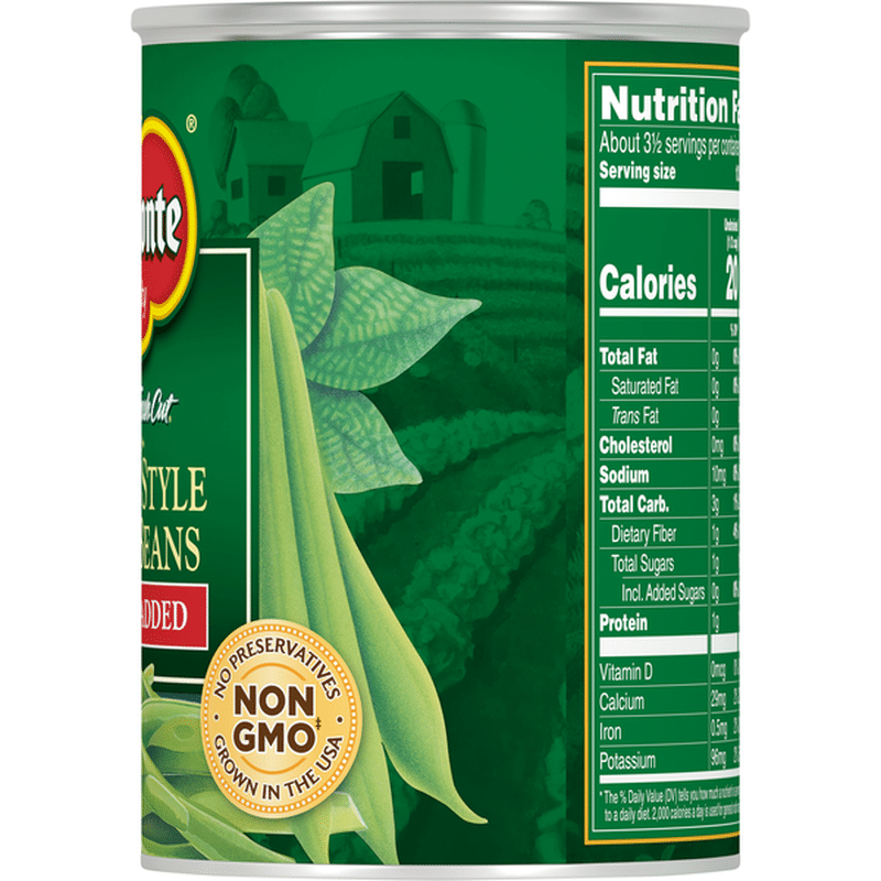 Del Monte Green Beans, No Salt Added, French Style (14.5 oz) Instacart