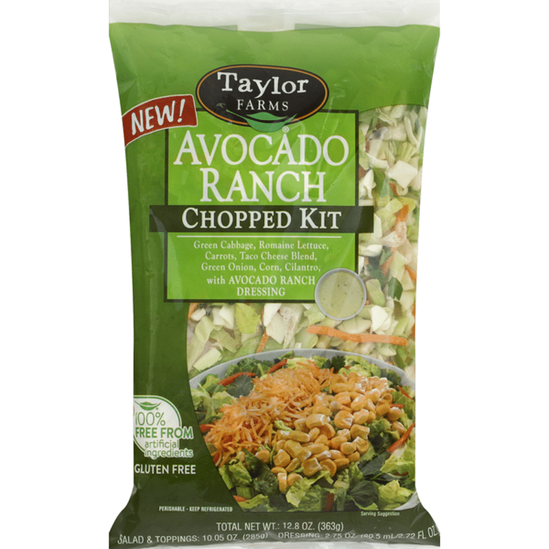 Taylor Farms Avocado Ranch Chopped Salad Kit (12.8 oz bag) - Instacart