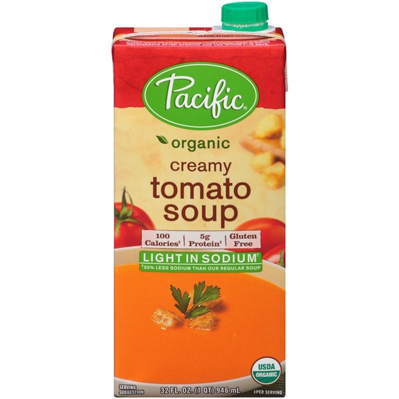 Pacific Foods Organic Creamy Tomato Soup (32 oz) from Safeway Instacart