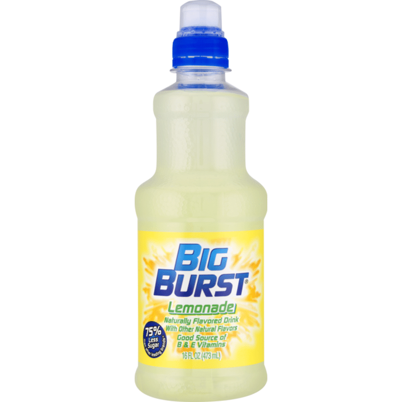 Big Burst Drink Lemonade (16 fl oz) Instacart