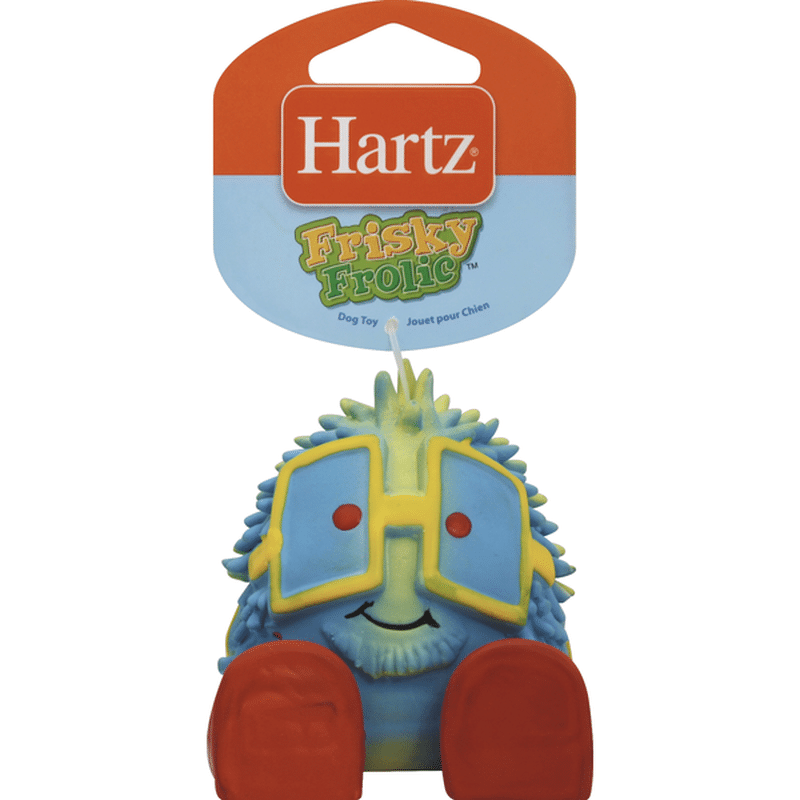 hartz frisky frolic dog toy