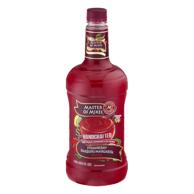 Master of Mixes Mixer, Strawberry Daiquiri/Margarita (1.75 L) from Fred