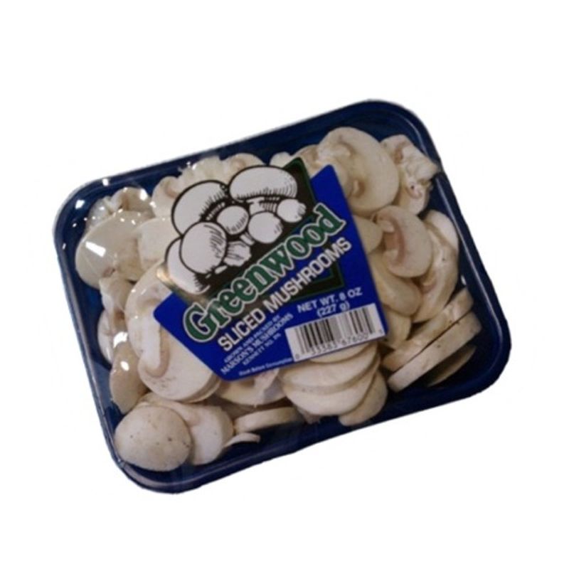 Greenwood Fresh Sliced White Mushroom