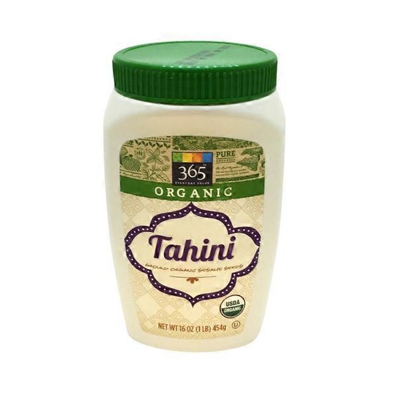 365 Ground Organic Sesame Seeds Tahini (16 oz) Instacart