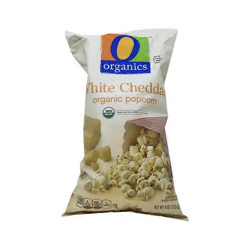 organic cheddar popcorn