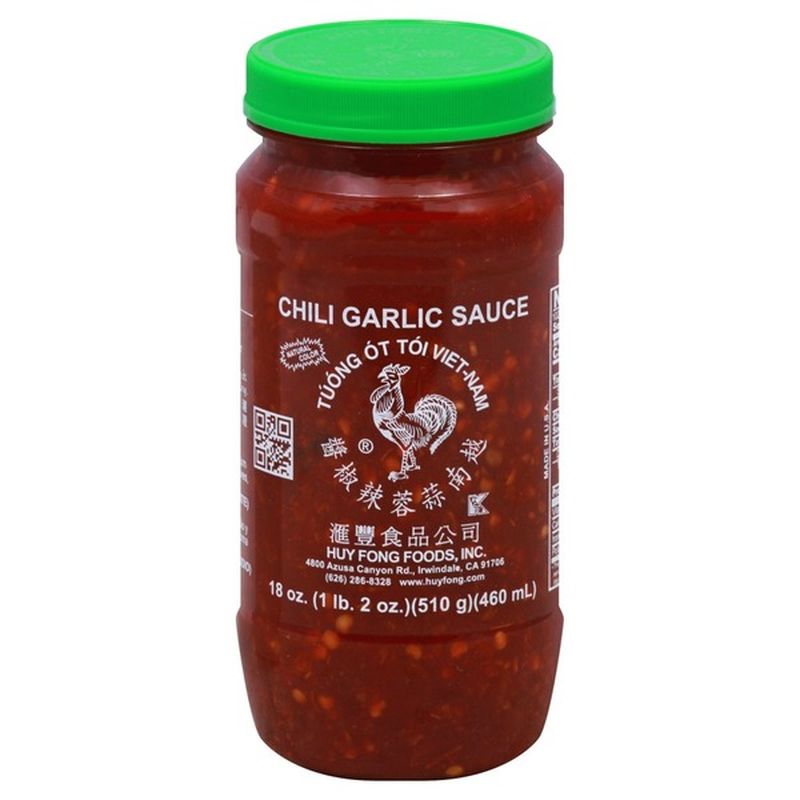 Huy Fong Foods Chili Garlic Sauce (18 oz) Instacart