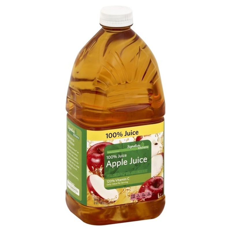 Signature Kitchens 100 Apple Juice (64 fl oz) Instacart
