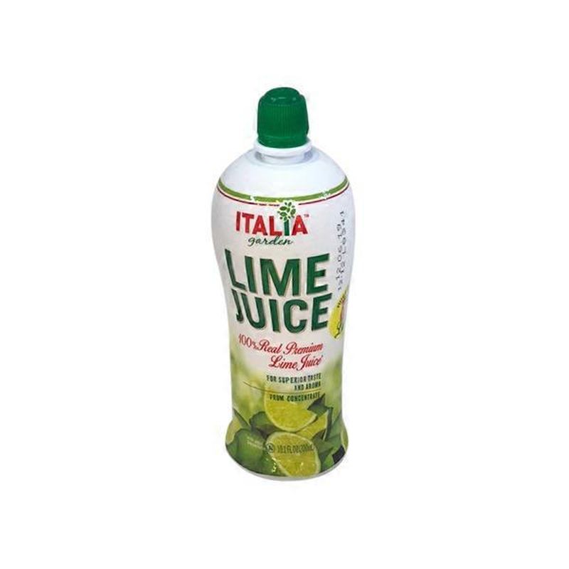 Italia Garden Large Lime Juice From Concentrate (10.1 fl oz) Instacart