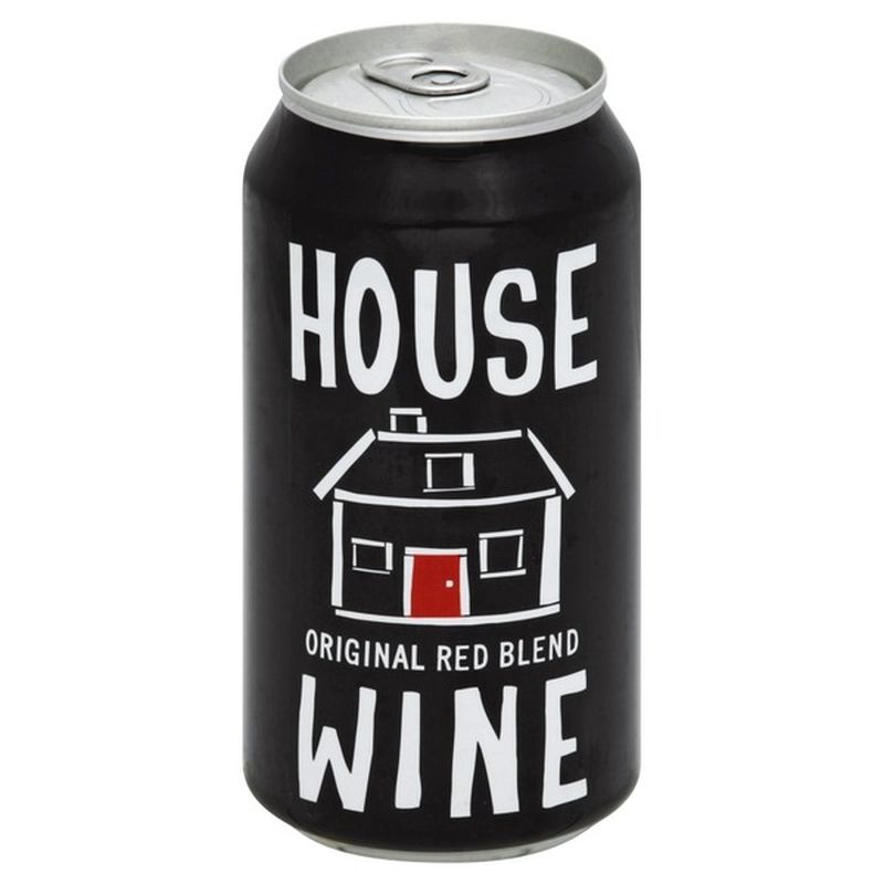The Original House Wine Red Wine, Blend, Can (375 ml) Instacart