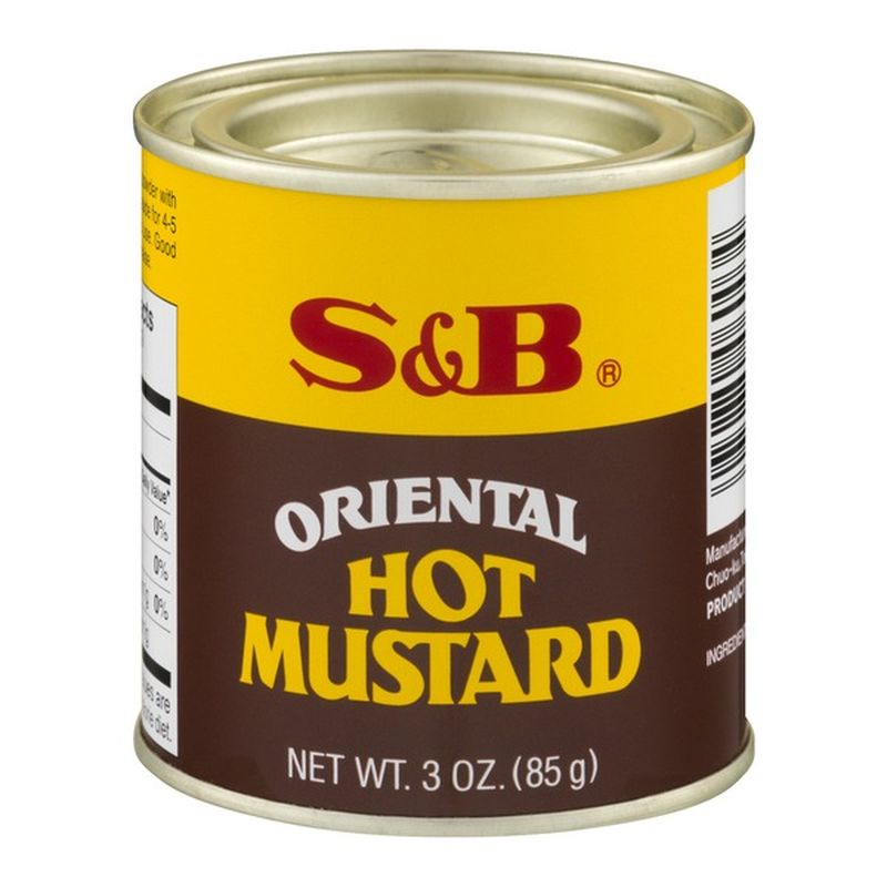 S&b Hot Mustard, Oriental (3 Oz) From Safeway - Instacart