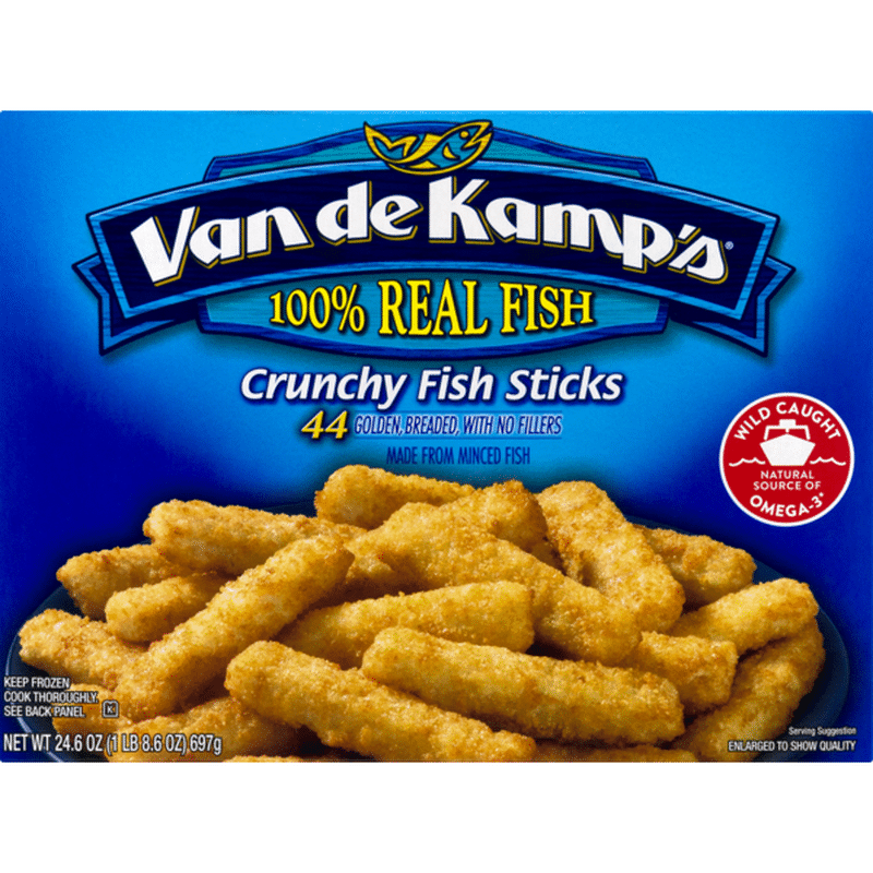 Van de Kamp's Crunchy Fish Sticks (44 each) Instacart