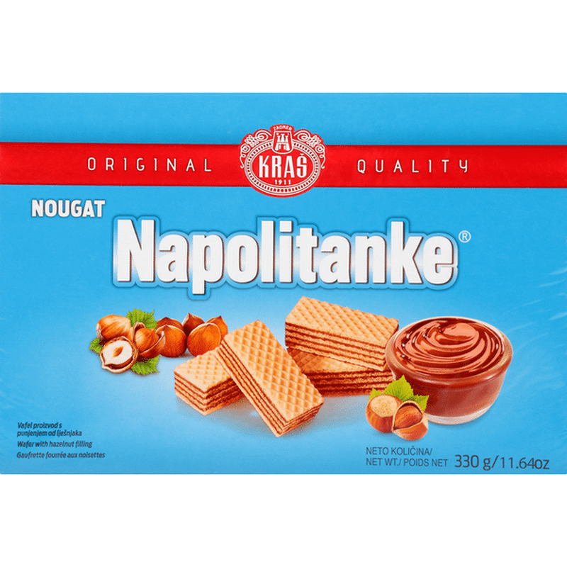 Kras Wafer with Hazelnut Filling, Nougat (330 g) Instacart