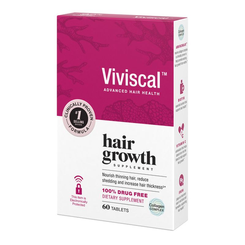 Viviscal Women'S Hair Growth Supplements For Thicker, Fuller Hair ...