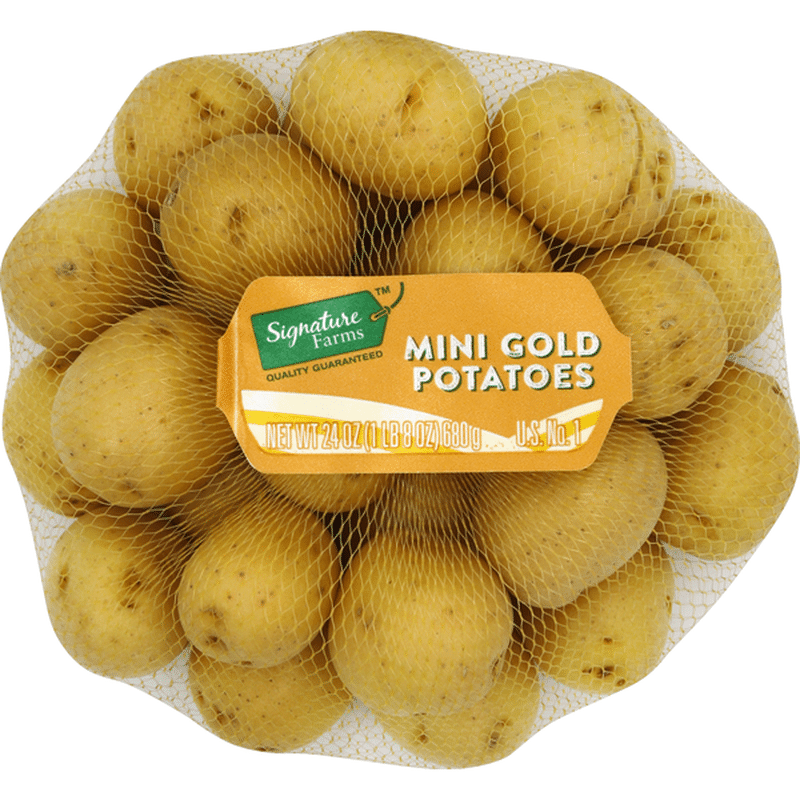Signature Farms Potatoes, Gold, Mini (24 oz) Instacart