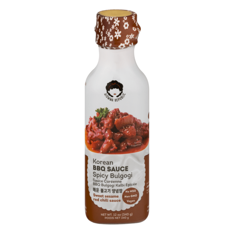 Ajumma Republic Korean BBQ Sauce Spicy Bulgogi (12 oz) from Publix