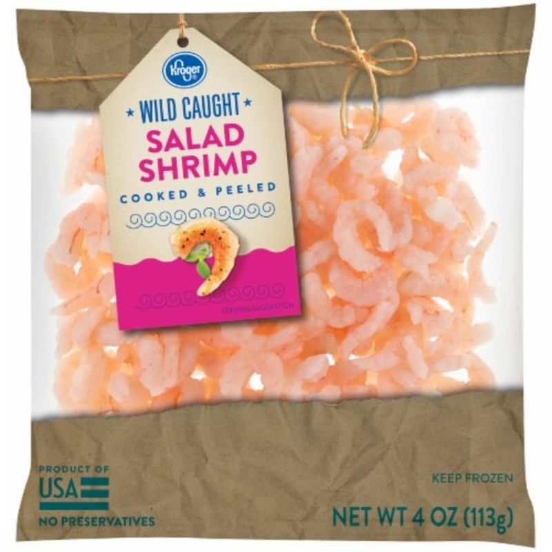 Kroger Shrimp Salad Cooked And Peeled (4 oz) from Kroger Instacart