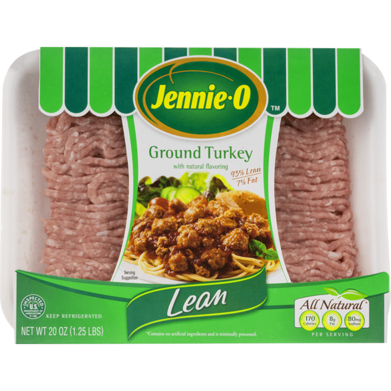 JennieO Ground Turkey Lean (20 oz) Instacart