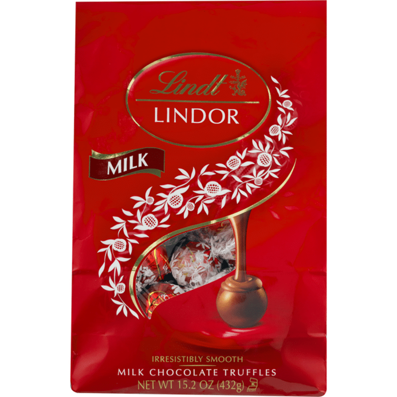 Lindt Lindor Milk Chocolate Truffles 152 Oz Instacart 8196
