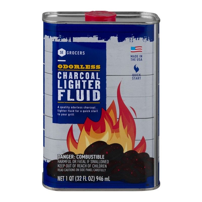 Southeastern Grocers Charcoal Lighter Fluid Odorless (32 fl oz) Instacart