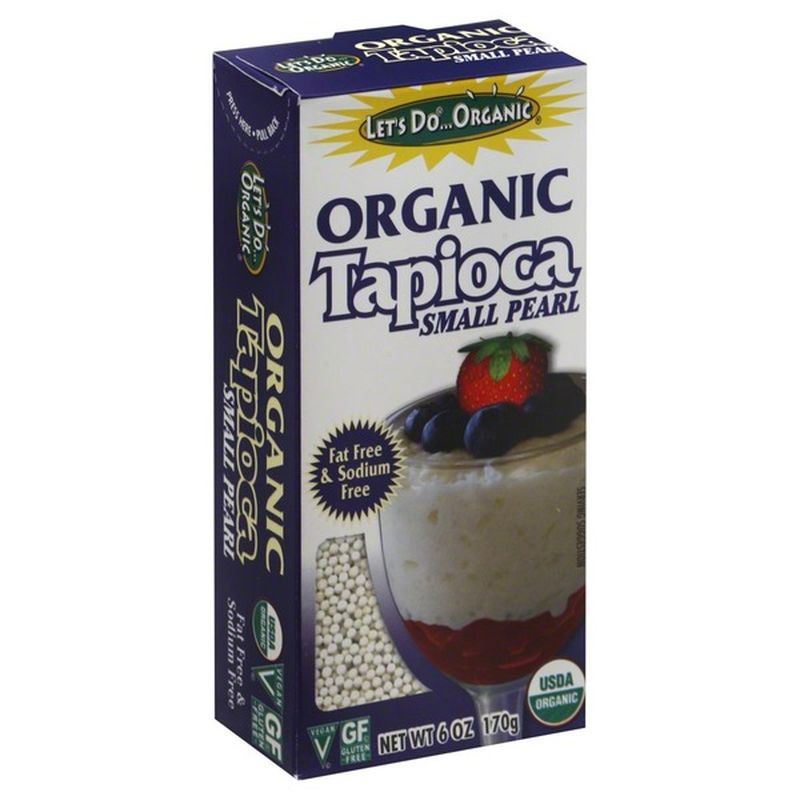Let's Do Organic Tapioca, Small Pearl, Organic (6 oz) Delivery or Pickup Near Me Instacart