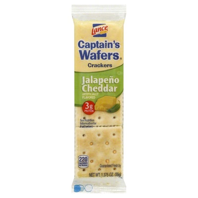 Lance Captain's Wafers Jalapeño Cheddar Sandwich Crackers (1.375 oz