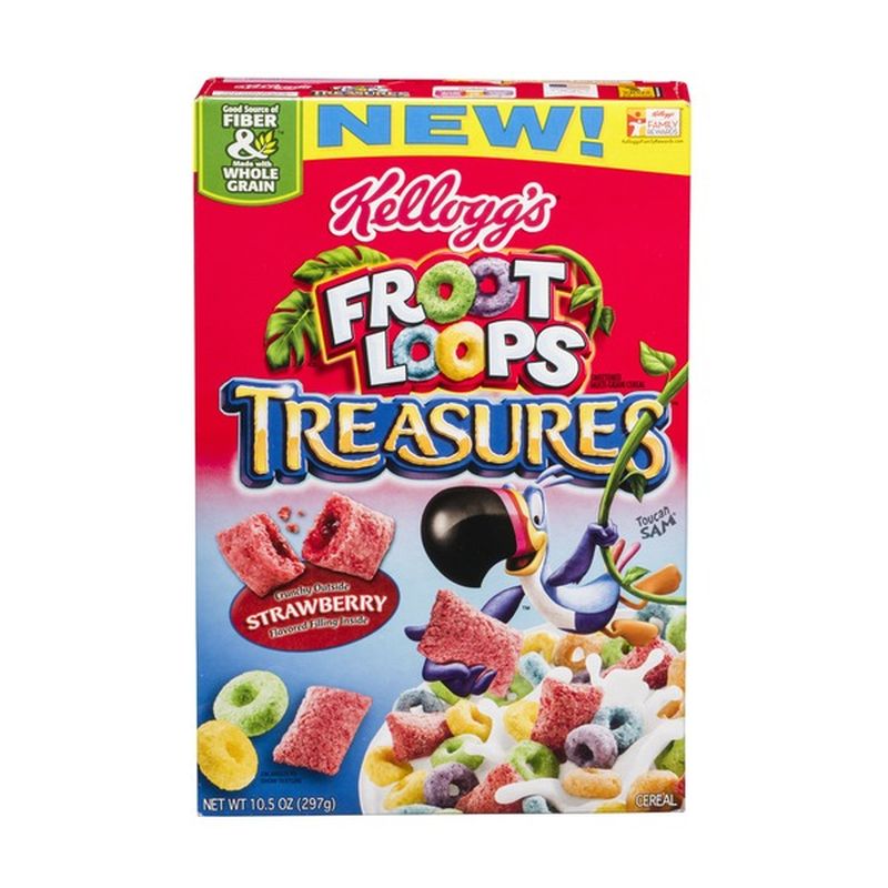 Kellogg's Froot Loops Treasures Cereal (10.5 oz) - Instacart