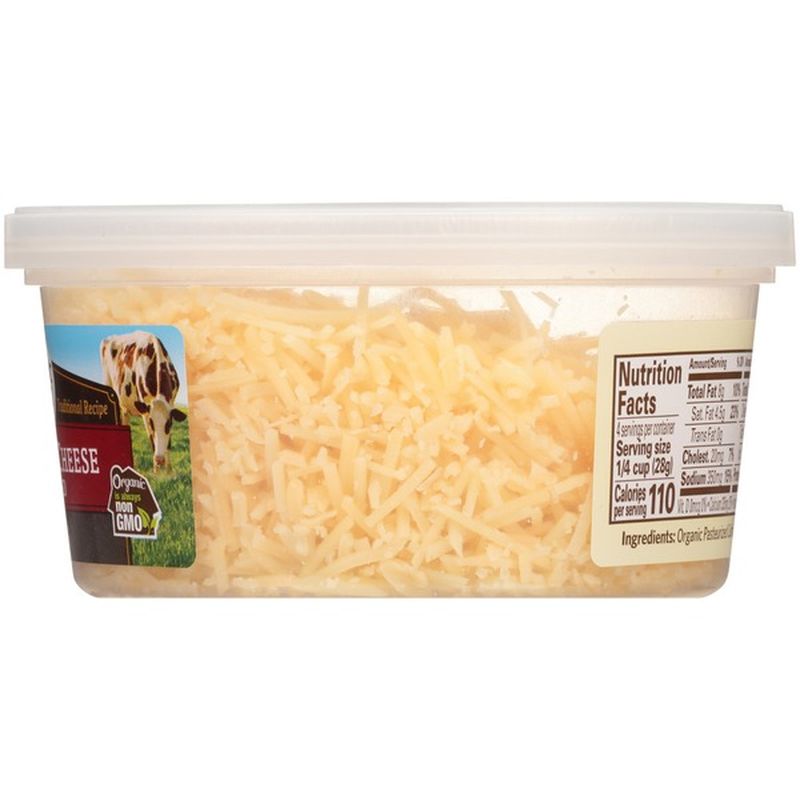 Organic Valley Organic Shredded Parmesan Cheese (4 oz) - Instacart