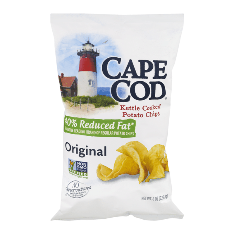 Cape Cod® Less Fat Original Kettle Cooked Potato Chips (8 oz) from Stop