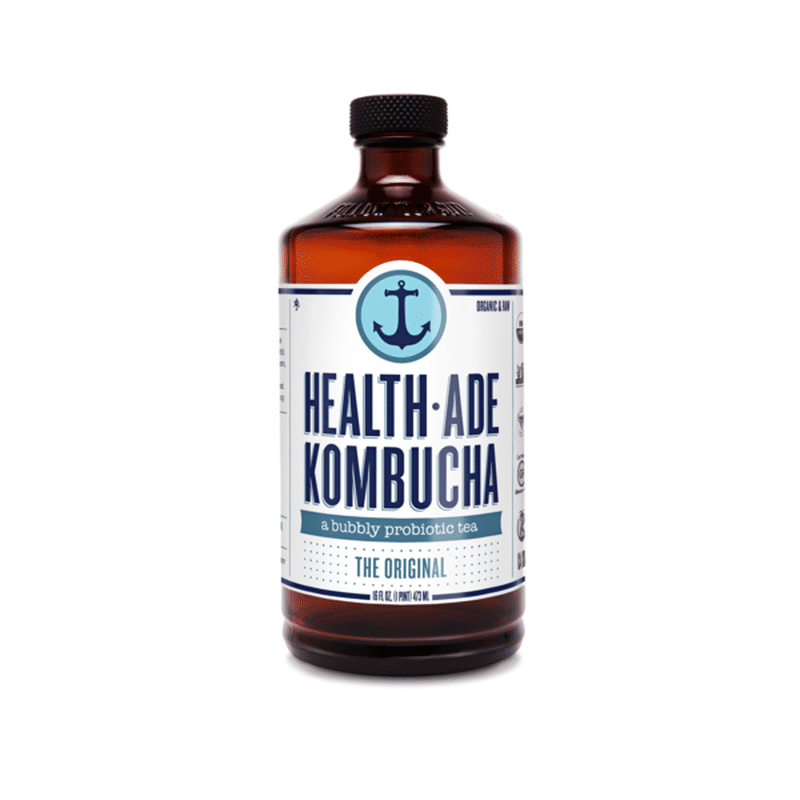 HealthAde Kombucha, Original, Bottle (16 oz) Instacart