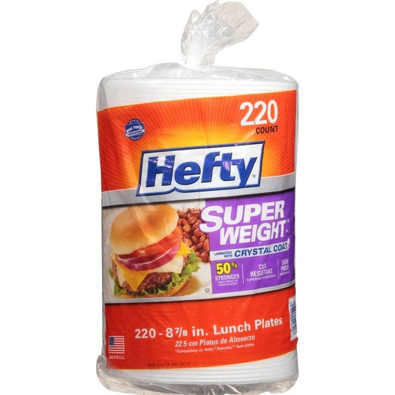 Hefty 8 7/8 in. Lunch Plates (220 ct) from Costco Instacart