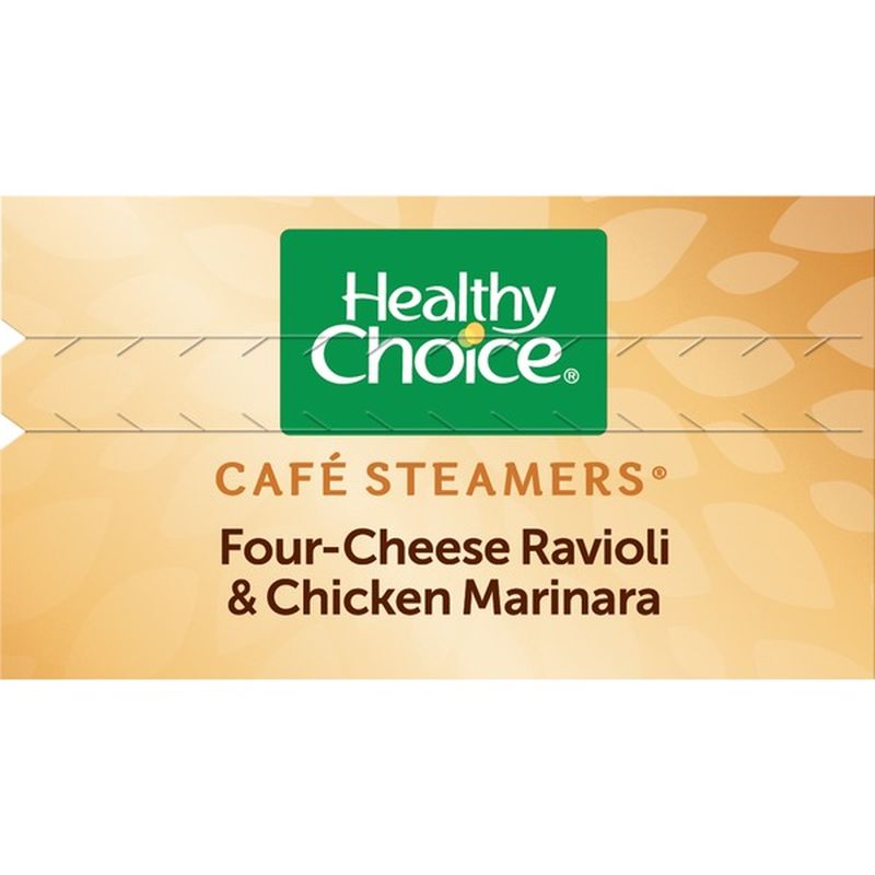 Healthy Choice Cafe Steamer Ravioli And Chicken Marinara (10 oz) from