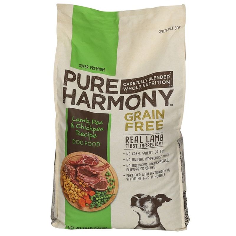 Pure Harmony Grain Free Lamb, Pea & Chickpea Recipe Super Premium Dog
